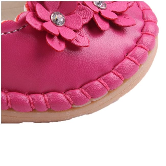 Pantofiori fetite - Margarete roz ciclamen - MD1601-4-p12.Marimea 24