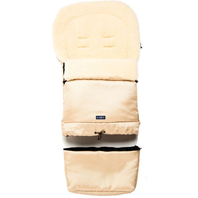 Sac de iarna Sleep and Grow Eco N20 din lana oaie Womar Zaffiro AN-SW-20 BBJAN-SW-20_Bej Deschis