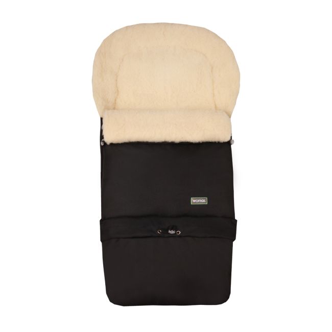 Sac de iarna Sleep and Grow Eco N20 din lana oaie Womar Zaffiro AN-SW-20 BBJAN-SW-20_Negru