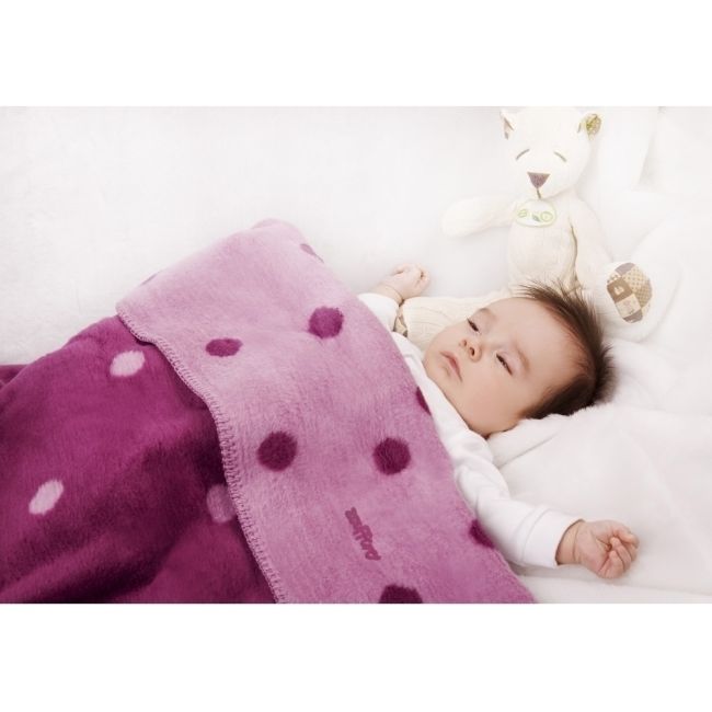 Paturica bebelusi Bumbac Buline 75x100 Womar Zaffiro AN-KBB-01 BBJAN-KBB-01_Mov