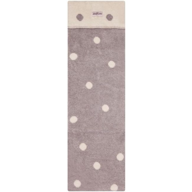 Paturica bebelusi Bumbac Buline 75x100 Womar Zaffiro AN-KBB-01 BBJAN-KBB-01_Bej/Gri