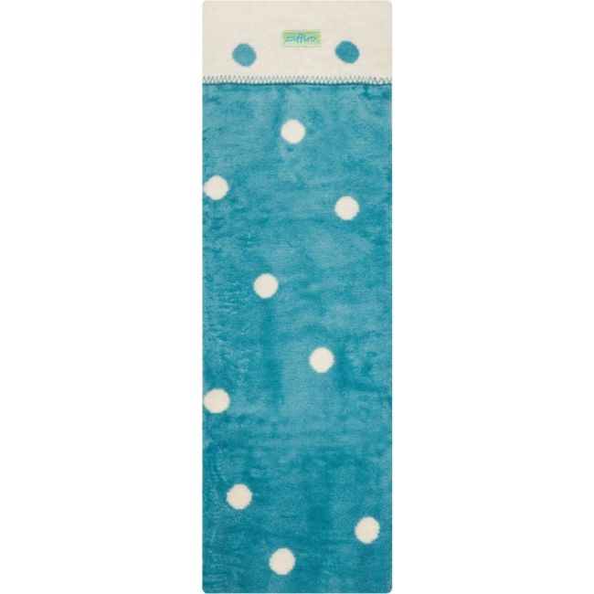 Paturica bebelusi Bumbac Buline 75x100 Womar Zaffiro AN-KBB-01 BBJAN-KBB-01_Turcoaz/Bej