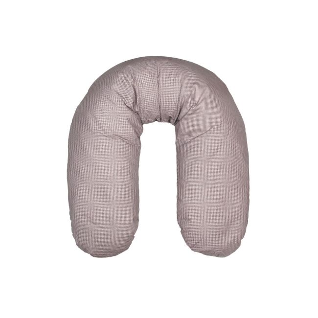 Perna pentru gravide si alaptat COMFORT GRID 170 cm cu bilute de polistiren Womar Zaffiro AN-PK-17PGR BBJAN-PK-17PGR_Maro
