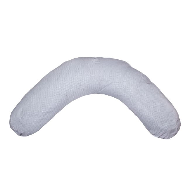 Perna pentru gravide si alaptat COMFORT GRID 170 cm cu bilute de polistiren Womar Zaffiro AN-PK-17PGR BBJAN-PK-17PGR_Gri