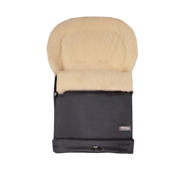 Sac de iarna Sleep and Grow Eco N20 din lana oaie Womar Zaffiro AN-SW-20 BBJAN-SW-20_Gri Inchis