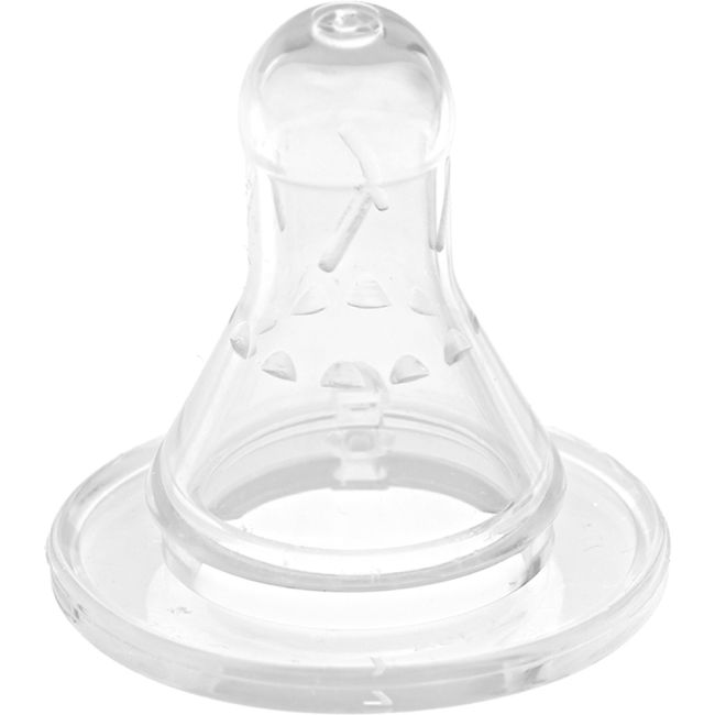 Set tetine de silicon cu flux mediu Lulabi 8090002 BBJ8090002_Transparent