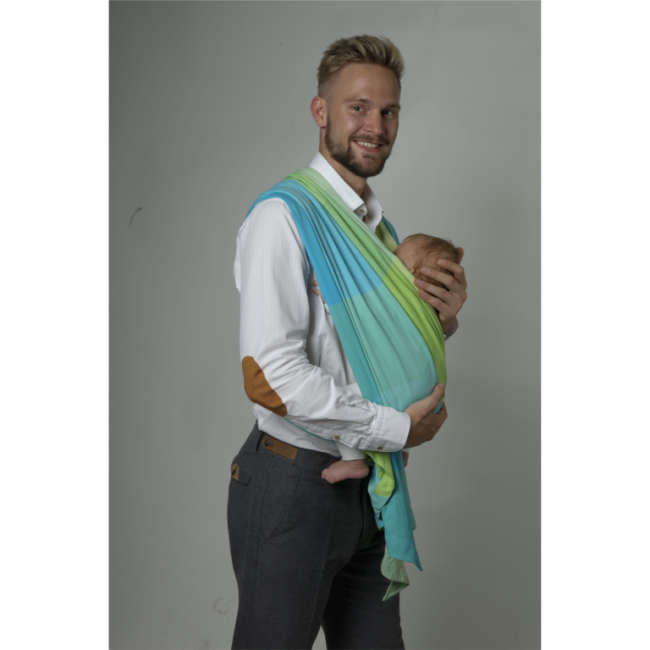 Sling Be Close N17 EKO Womar Zaffiro AN-EK-17 BBJAN-EK-17_Albastru/Verde