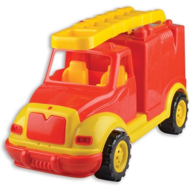 Masina pompieri 43 cm cu 38 piese constructie, in cutie Ucar Toys UC85 BBJUC85_Initiala