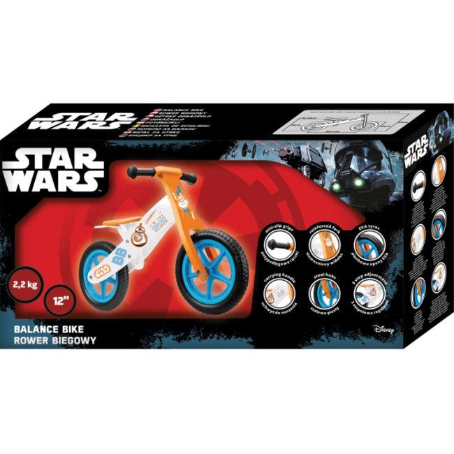 Bicicleta din lemn fara pedale 12 Star Wars Seven SV9911 BBJSV9911_Initiala