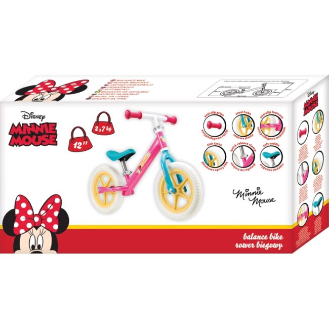Bicicleta fara pedale 12 Minnie Seven SV9903 BBJSV9903_Initiala