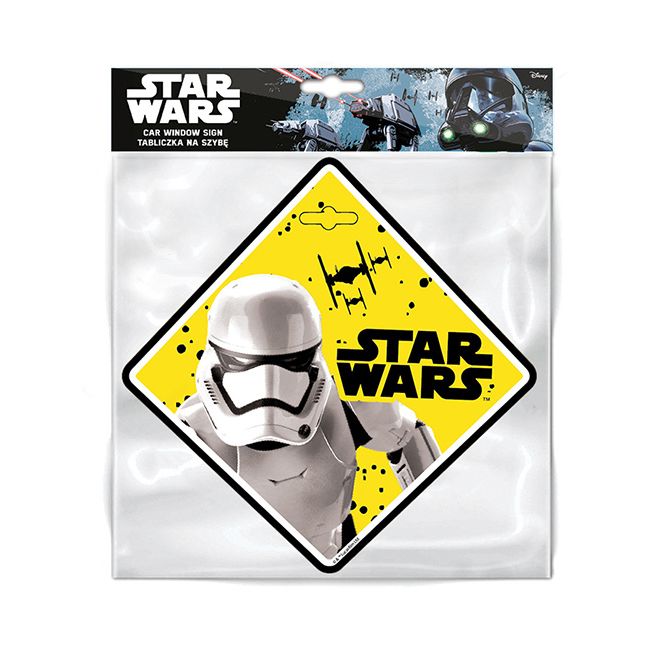 Semn de avertizare Baby on Board Star Wars Stormtrooper Seven SV9624 BBJSV9624_Initiala