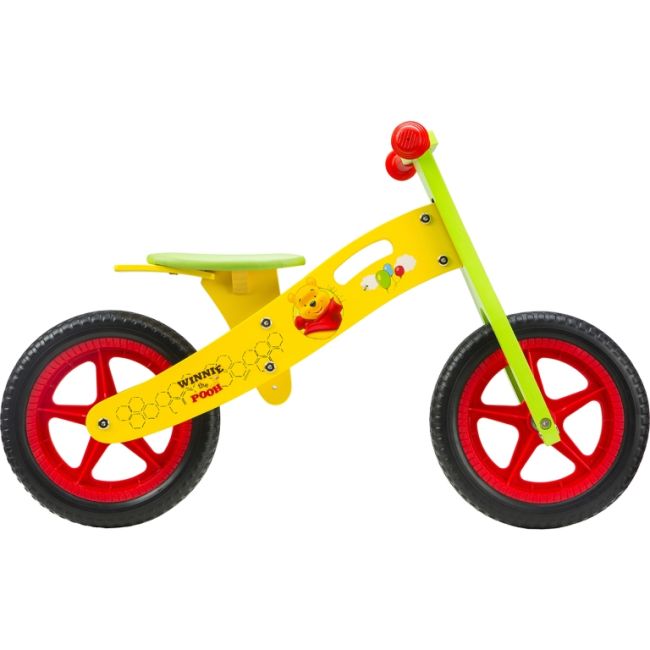 Bicicleta din lemn fara pedale 12 Winnie the Pooh Seven SV9910 BBJSV9910_Initiala