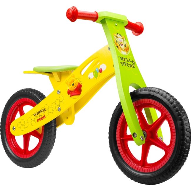 Bicicleta din lemn fara pedale 12 Winnie the Pooh Seven SV9910 BBJSV9910_Initiala