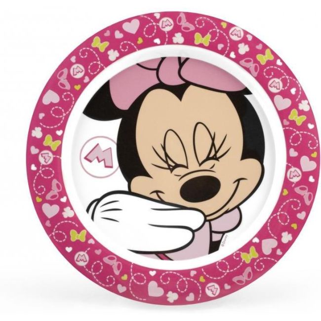 Farfurie melamina Minnie Lulabi 7965801 - BBJ7965801_Initiala