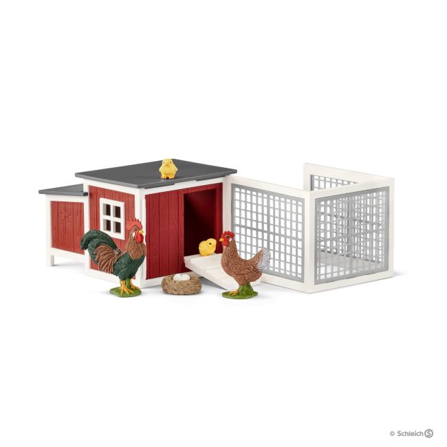 SCHLEICH Cotet de gaini VRNSL42421