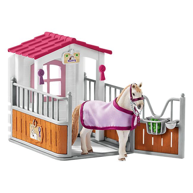 SCHLEICH Boxa de cai  cu iapa Lusitano VRNSL42368