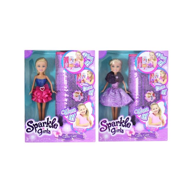 24016 - SPARKLE GIRLZ WITH CARRYING CASE, 1 ASST - FELYX TOYS - NCR13374630