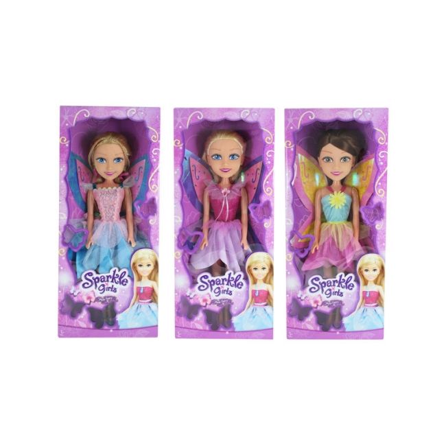 24054 - SPARKLE GIRLZ FAIRY DOLL, 3 ASST - FELYX TOYS - NCR13375018