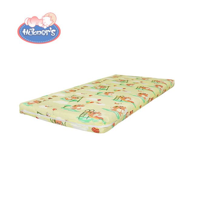 Saltea pentru copii hubners cocos burete cocos 120x60x6 cm hubshcbc1206