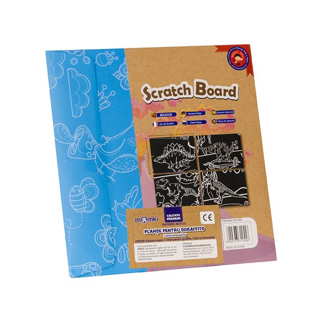 Planse pentru sgraffito- Lumea dinozaurilor - NCRMKCH1255