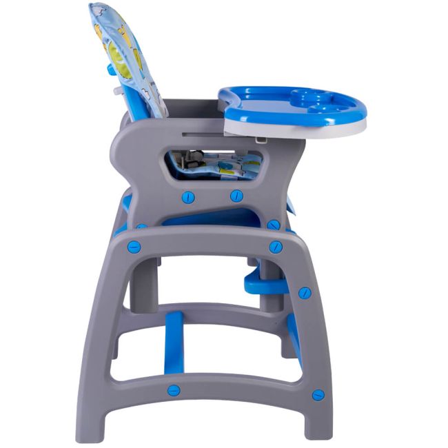 Scaun de masa multifunctional albastru Kidscare SUPKC_sma01