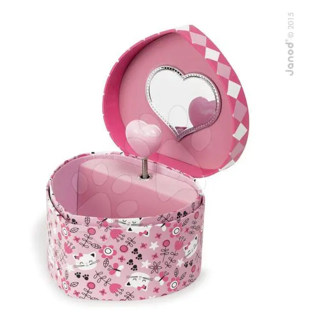 Janod - Cutie de bijuterii muzicala cu pisici - J02999