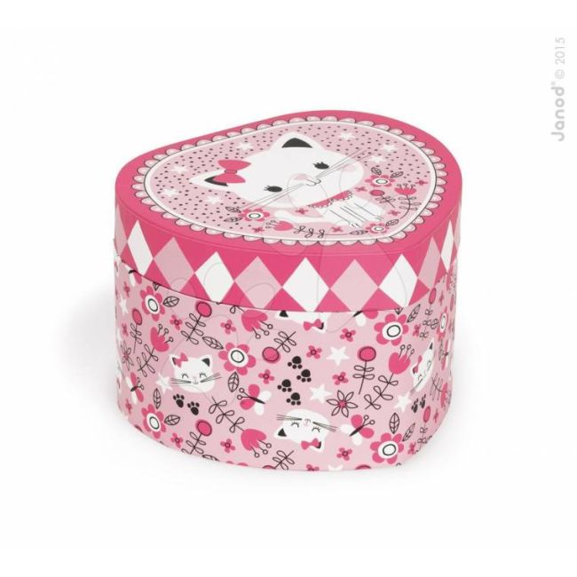Janod - Cutie de bijuterii muzicala cu pisici - J02999