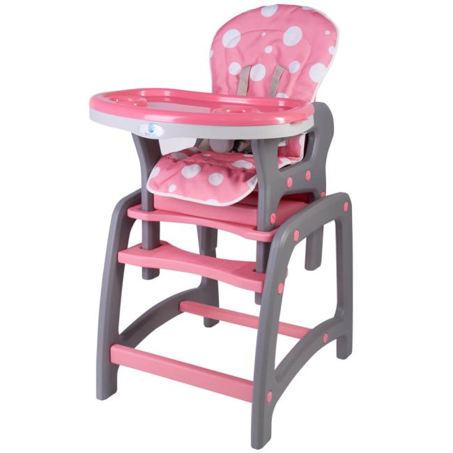 Scaun de masa multifunctional roz Kidscare SUPKC_smr03