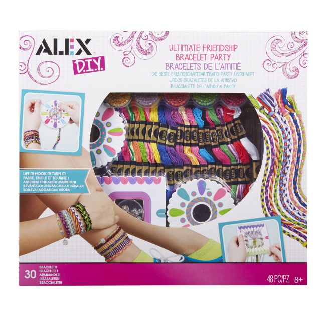 Set bratari din ata si margele - AlexToys (AX137X)