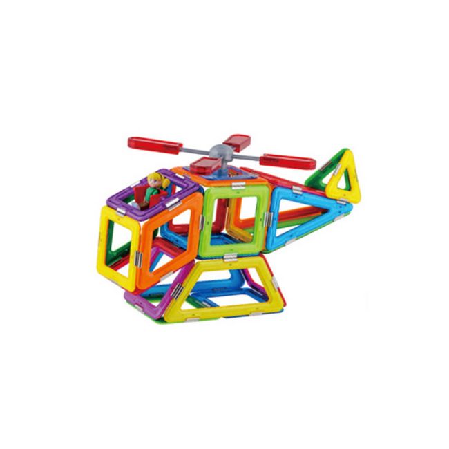 Magspace 66 Piese - Fight Starry Sky Set - Joc Magnetic Educativ de Constructie 3D - MMTMT - MS 2023