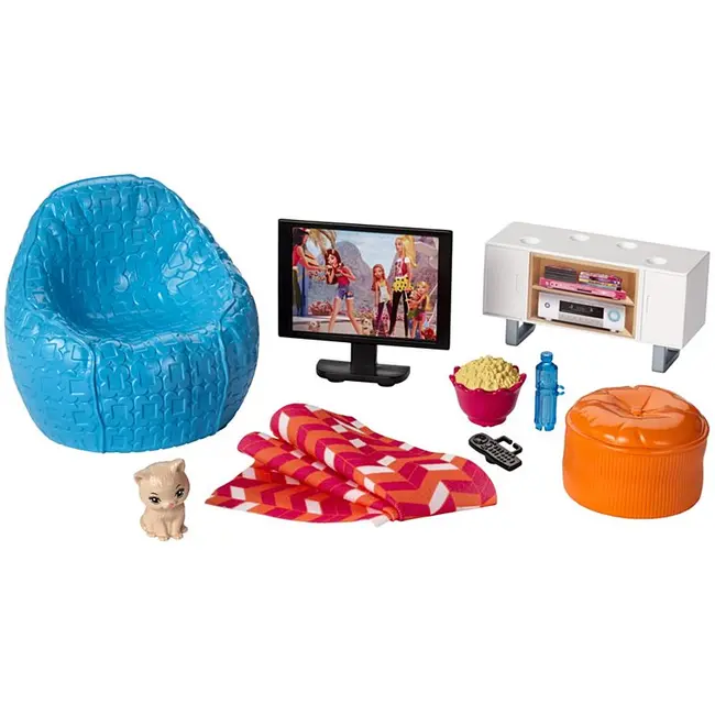 Accesorii Barbie -Mobila pentru living - DVX44-DVX46 - VRNDVX44-DVX46
