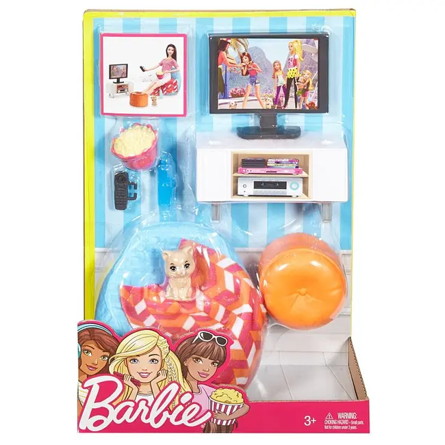 Accesorii Barbie -Mobila pentru living - DVX44-DVX46 - VRNDVX44-DVX46