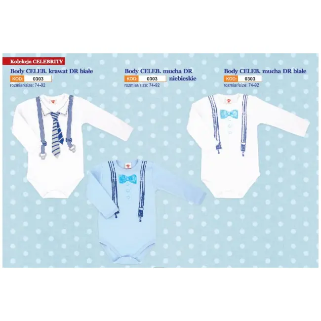 Body pentru baieti - Celebrity - Haine Bebe MK0303-5-6.2 ani