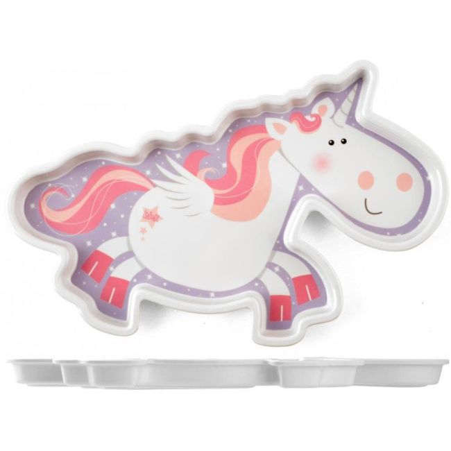 Farfurie melamina Fairy Tales - Unicorn Lulabi 7945300 - BBJ7945300_Initiala