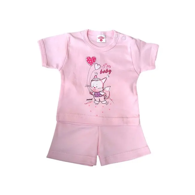 Costumas cu pantaloni scurti - Sweet baby - MK0733-4-7.3 luni