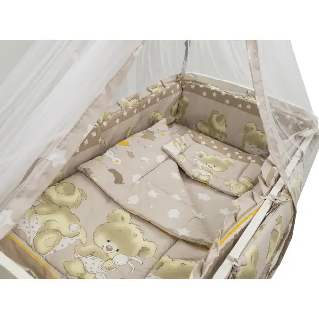 Lenjerie MyKids Teddy Hug Maro M2 4+1 Piese 120x60 - MYK0009826