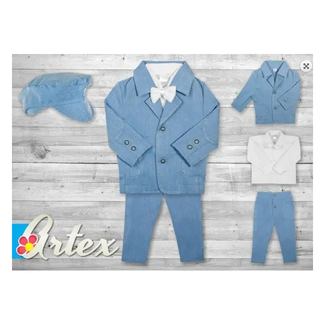 Costum pentru bebelusi - Set complet Baby Blue - Art012.0-3 luni