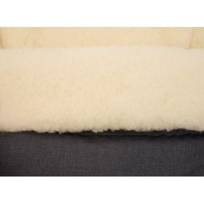 Sac de iarna iGrow Eco din lana oaie Womar Zaffiro 3Z-SW-20M BBJ3Z-SW-20M_Gri Inchis