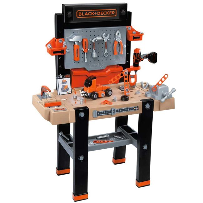 Atelier smoby black & decker bricolo ultimate cu accesorii hubs7600360702