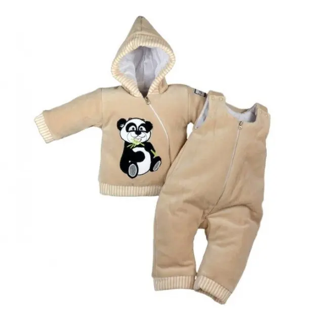 Compleu bebelusi crem - Panda MBPanda-G.6 luni