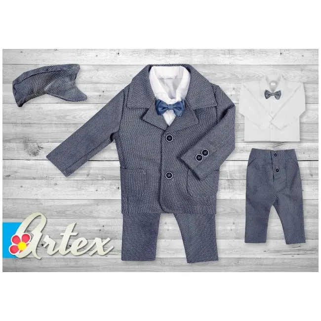 Costum pentru bebelusi - Set complet Perfect - Art029kropka.0-3 luni