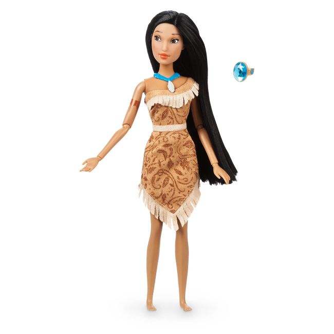 Papusa Printesa Disney Pocahontas cu inel BBXD57838