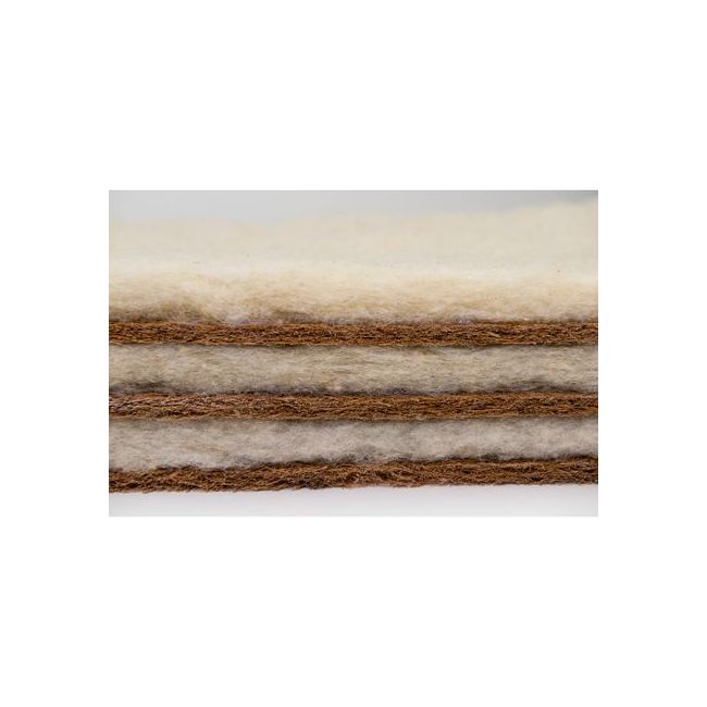 Saltea Deluxe 100% naturala Cocos &amp; Lana pura Coconatal 120 X 60 cm - MDCS7NATDLX