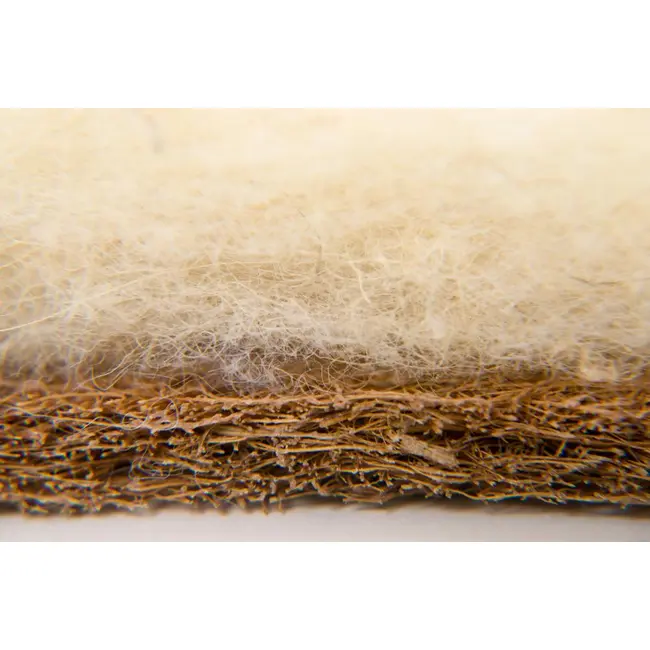 Saltea Deluxe 100% naturala Cocos &amp; Lana pura Coconatal 120 X 60 cm - MDCS7NATDLX