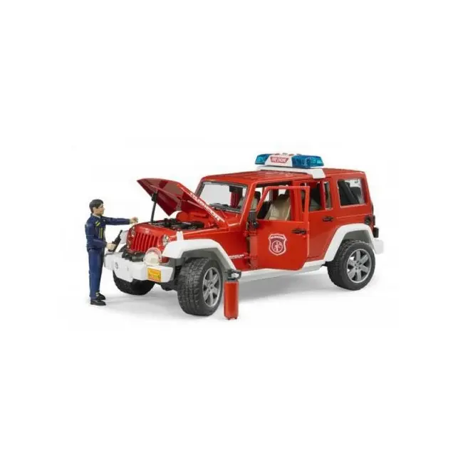 Jeep Wrangler Unlimited Rubicon, scara 1:16, Bruder - NCR2528