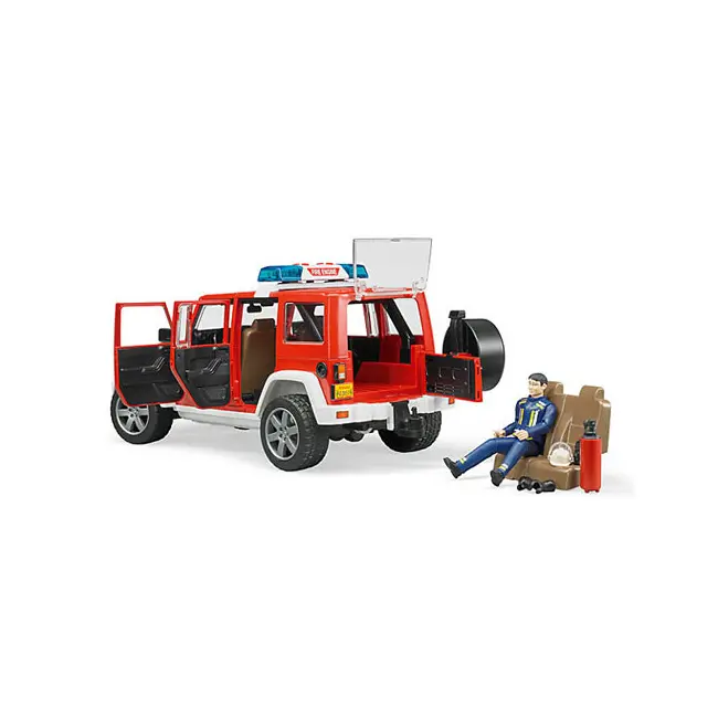 Jeep Wrangler Unlimited Rubicon, scara 1:16, Bruder - NCR2528