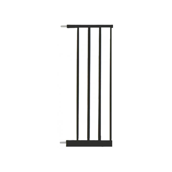 Extensie poarta de siguranta Noma, metal negru, 28 cm N93484