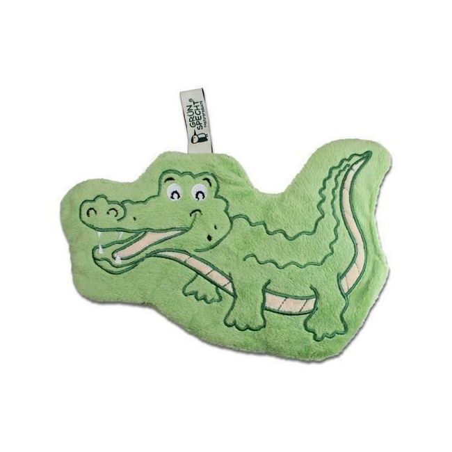 Pernuta termica anticolici cu samburi de struguri si husa detasabila Gruenspecht Crocodil 119-00