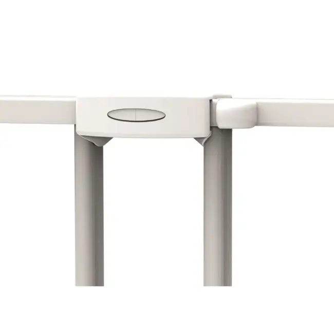 Poarta de siguranta extensibila Noma, 62&ndash;102 cm, metal alb, N93361