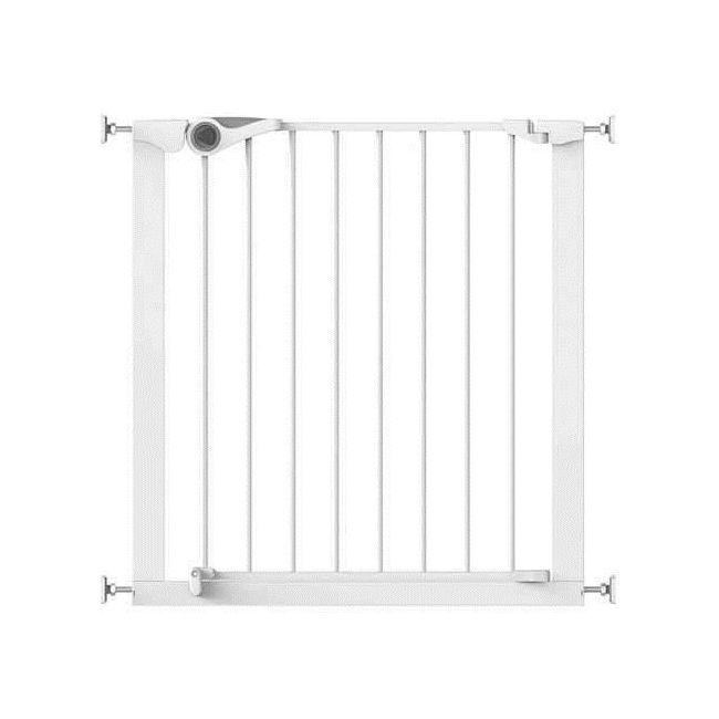 Poarta de siguranta Noma Easy Fit, presiune, 75-82 cm, metal alb, N93439